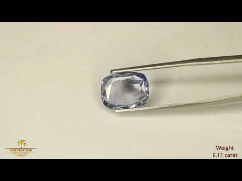 Blue Sapphire 6.11ct. (Luxury) video