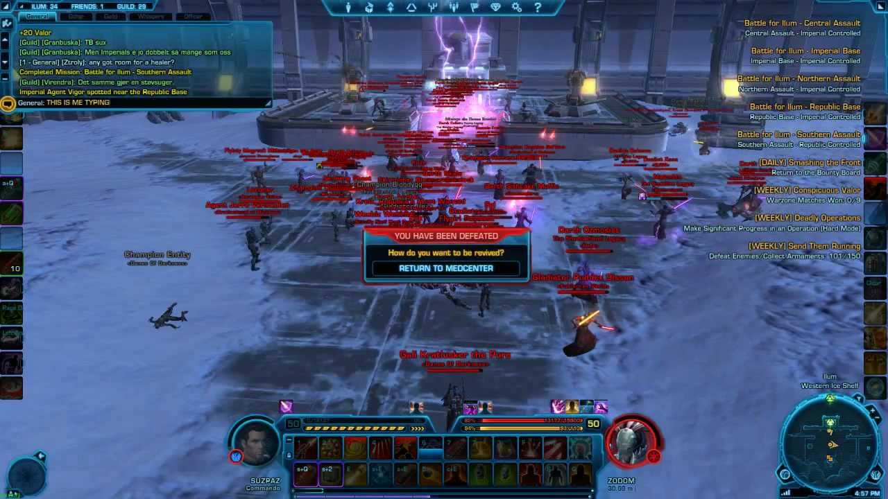 Star Wars: The Old Republic Patch 1.1 Breaks High-End PVP