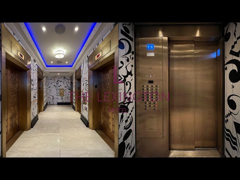 Cool Cabs! OTIS Traction Elevators - The Lexington Hotel - New York, NY