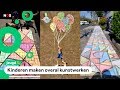 Stoepkrijten is nu weer megapopulair