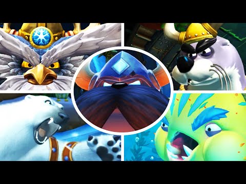 Donkey Kong Country: Tropical Freeze - All Bosses (No Damage)