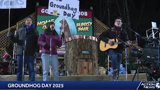 Groundhog Day 2025: Knobs Got Talent Performance Punxsutawney Pennsylvania