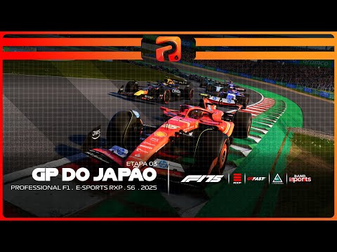 GP do JAPÃO . Professional F1 e-Sports RXP . S6 . Etapa 03 . 2025