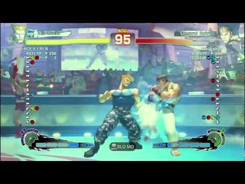 ACE EIRIN (Guile) vs Sakarabito (Ryu)