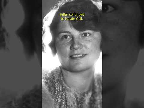 Hitler's Prisoner, The Story of Geli Raubal | #shorts #history #story #fyp #history