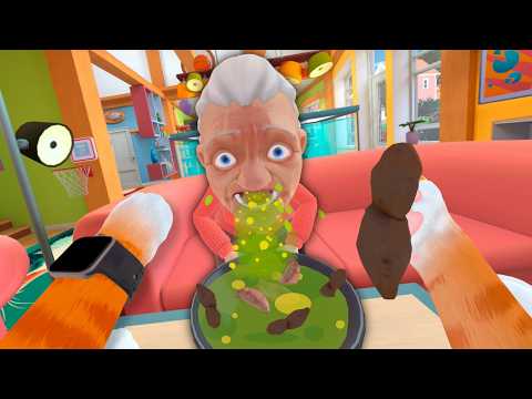 Cooking EVERYTHING in the NEW UPDATE - I Am Cat VR