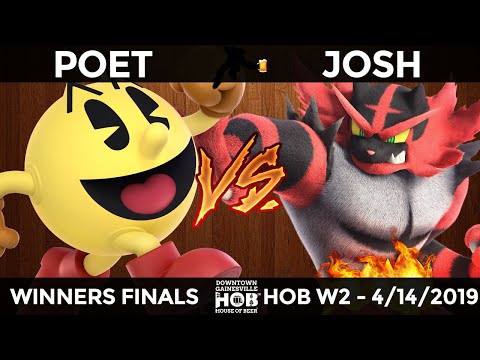 HOB W2 - Poet (Pac-Man) vs Josh (Incineroar) - Winners Finals