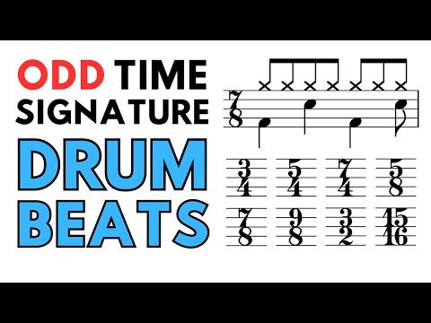 Odd Time Signature Drum Beats Every Drummer Should Know 🥁🎵