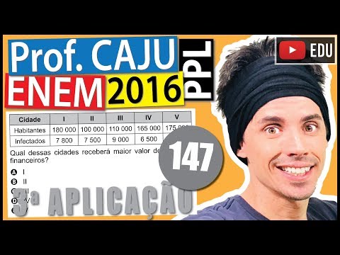 [ENEM 2016 PPL] 147 📓 PROBABILIDADE O quadro apresenta cinco cidades de um estado, com seus