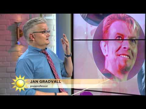 David Bowie fyller och firar med ny skiva i dag - Nyhetsmorgon (TV4)