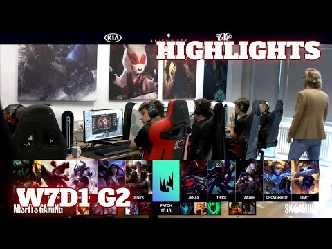 Misfits vs SK Gaming (Extended Highlights) | Week 7 Day 1 S10 LEC Summer 2020 | MSF vs SK W7D1