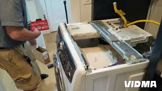 Electrolux washer not spinning error code e57 motor control board replacement and disassembly