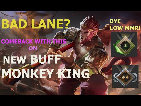 NEW 7.27 MONKEY KING- GET OUT OF LOW MMR WITH THIS ITEM ON MK