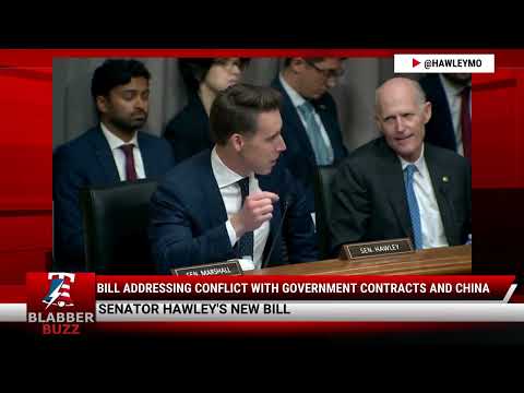 Watch: Bill Addressing Conflict With Government Contracts And China