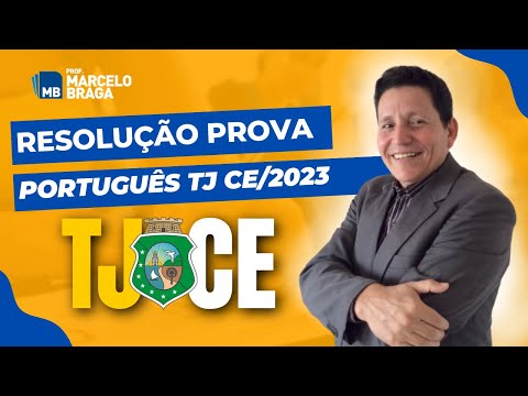 RESOLUÇÃO DA PROVA DE PORTUGUÊS DO TJCE 2023