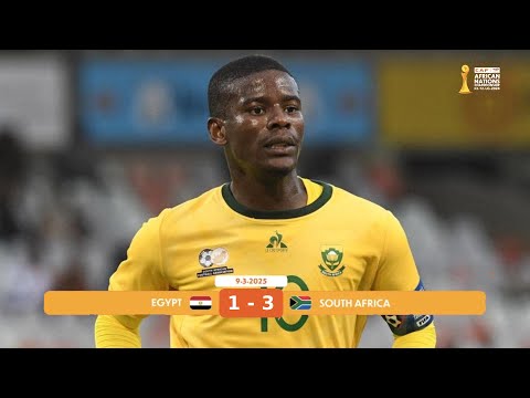 HIGHLIGHTS | Egypt vs South Africa | TotalEneriges CAF CHAN 2025 Qualifiers #TotalEnergiesCHAN