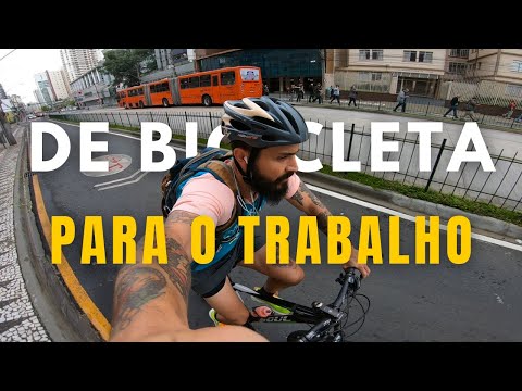 By bike to work in Curitiba's traffic