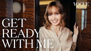 Lisa gets ready for the Louis Vuitton show at Paris Fashion Week | Vogue France