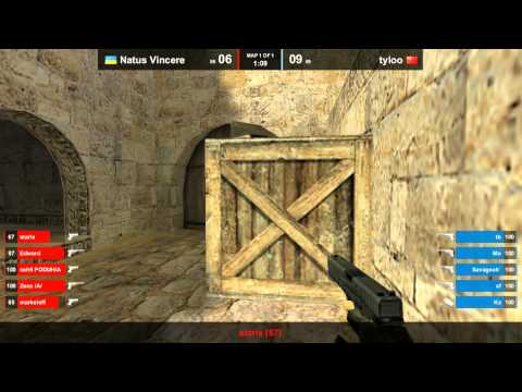 Na`Vi vs. tyloo @ dust2