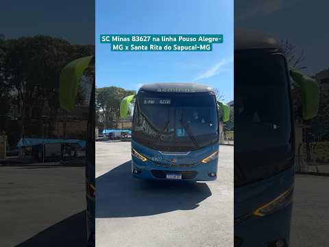 SC Minas na linha Pouso Alegre-MG x S. Rita do Sapucaí-MG #shorts #shortsfeed #shortsvideo #onibus