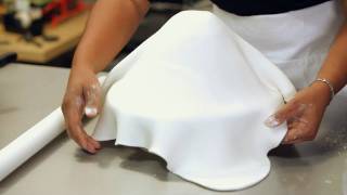 Covering Princess Doll Cake w/ Fondant | Birthday Cakes