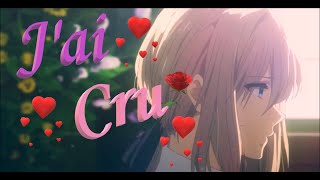 [AMV] Nightcore - J&#39;ai cru ( Ehla ) ~ ( French lyrics)