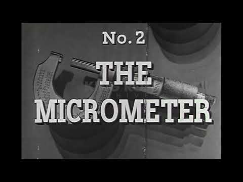 Precision Unveiled: Master Metalworking with the vintage 1945 film on the Micrometer Caliper
