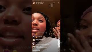 FUNNY: Brandy trying to get her daughter to sing on IG Live! c