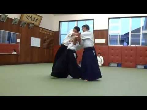 Aikido practice with Kanaya Hirotaka Shihan 6th dan