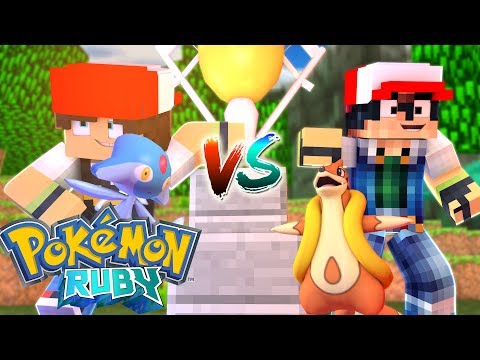 Minecraft: Pokemon Ruby - Goten Vs Ash Ketchum !!! ( FINAL DA LIGA ) #146