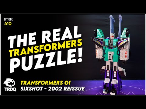 TRDQ: Six Modes! One FANTASTIC video! Transformers G1 Sixshot Review