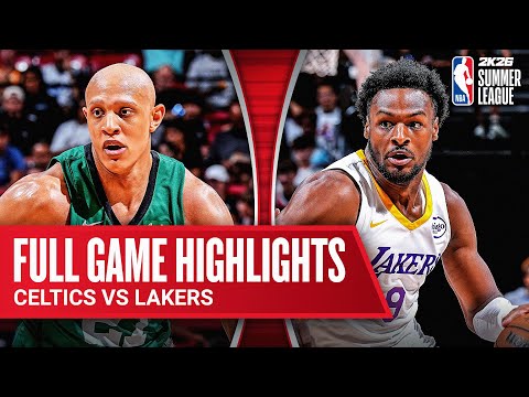 CELTICS vs LAKERS | NBA SUMMER LEAGUE | FULL GAME HIGHLIGHTS | July 17, 2025