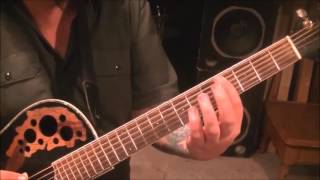 Warrant - The Bitter Pill - CVT Guitar Lesson by Mike Gross