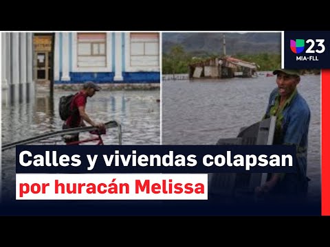 Huracán Melissa deja a Santiago de Cuba bajo el agua