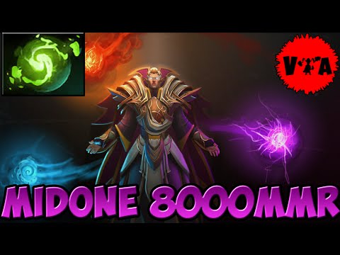 Dota 2 - MidOne 8000 MMR Plays Invoker vol #1 - Ranked Match