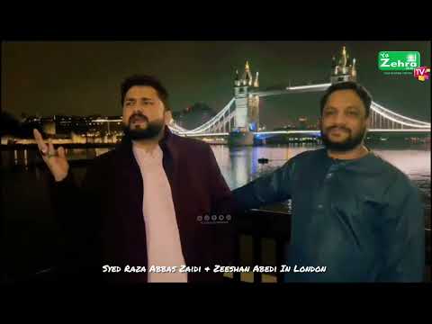 Ali Walo Ko Ali Mubarak Ho - Syed Raza Abbas Zaidi & Zeeshan Abedi In London 2024 #mustwatch