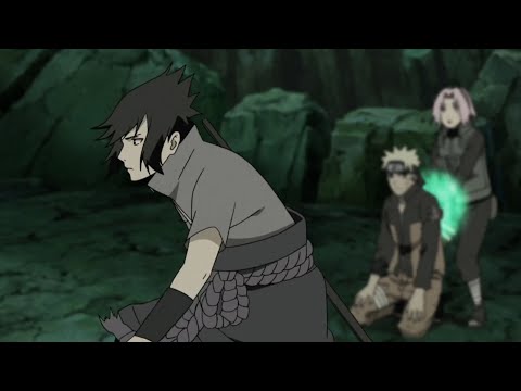 Sasuke Arrived to the Battlefield to Save Hidden Leaf