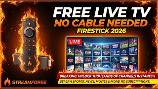 How to Get FREE Live TV on Firestick 2026 (No Cable , Every Channel, Full Setup)