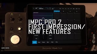 Video thumbnail for iMPC Pro 2 New Features Review First Impression by Dj Puzzle (iOS Experiments)