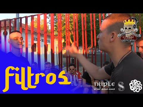 CNZ & NECROS vs YZKANO & ROSES | Filtros | Titanes de la Calle Manzanares | (TRIPLE S MANZANARES)