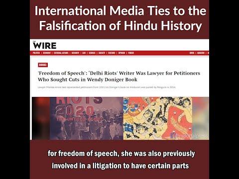 International Media and the Falsification of Hindu History