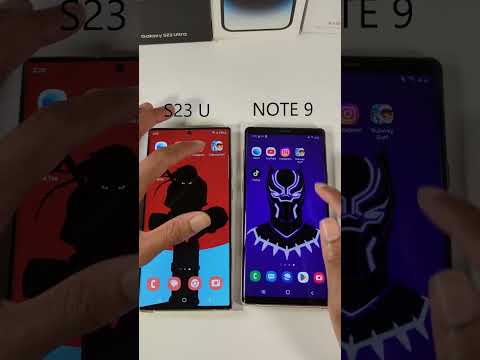 S23 Ultra vs Note 9 Speed Test!