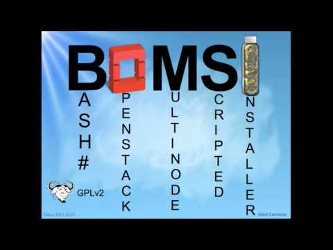 2015 OpenStack Summit Tokyo - Julen Larrucea – BOMSI: The OpenStack installer by the book