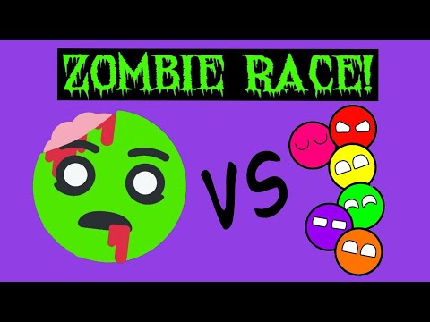 INFECTION-ZOMBI RACE| CORONAVIRUS| Marble Race
