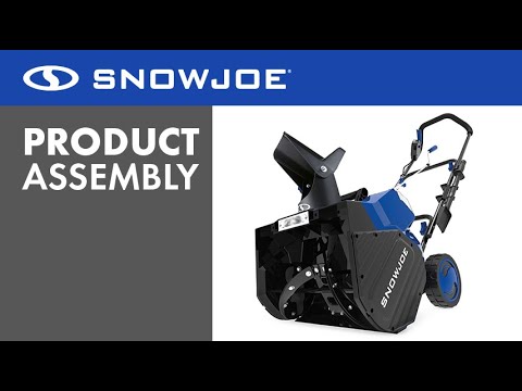 24V-X2-SB18 - Snow Joe IONMAX Cordless 18-Inch Snow Blower Kit - Assembly Video