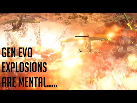EXPLOSIONS ARE MENTAL - Generals Evolution RA3 Mod