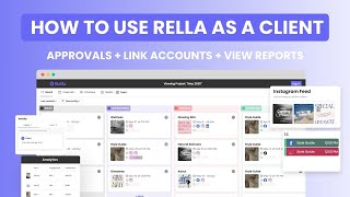 Download lagu How to Use Rella as a Client | Approve Content, View Reports, & Link Accounts mp3