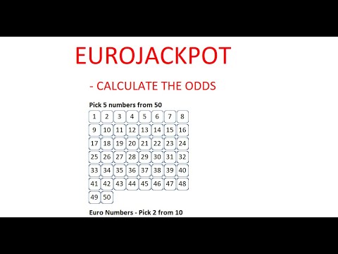 How to Calculate the Odds of Winning EuroJackpot - Step by Step Instructions - Tutorial