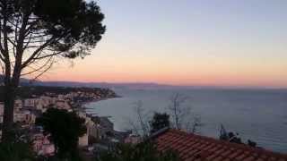 preview picture of video 'Time-Lapse tramonto Cogoleto'