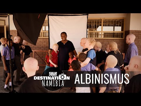 Destination Namibia 🐆 SPECIAL - Kinder mit Albinismus 📷 Reisefotografie Doku mit Krolop&Gerst